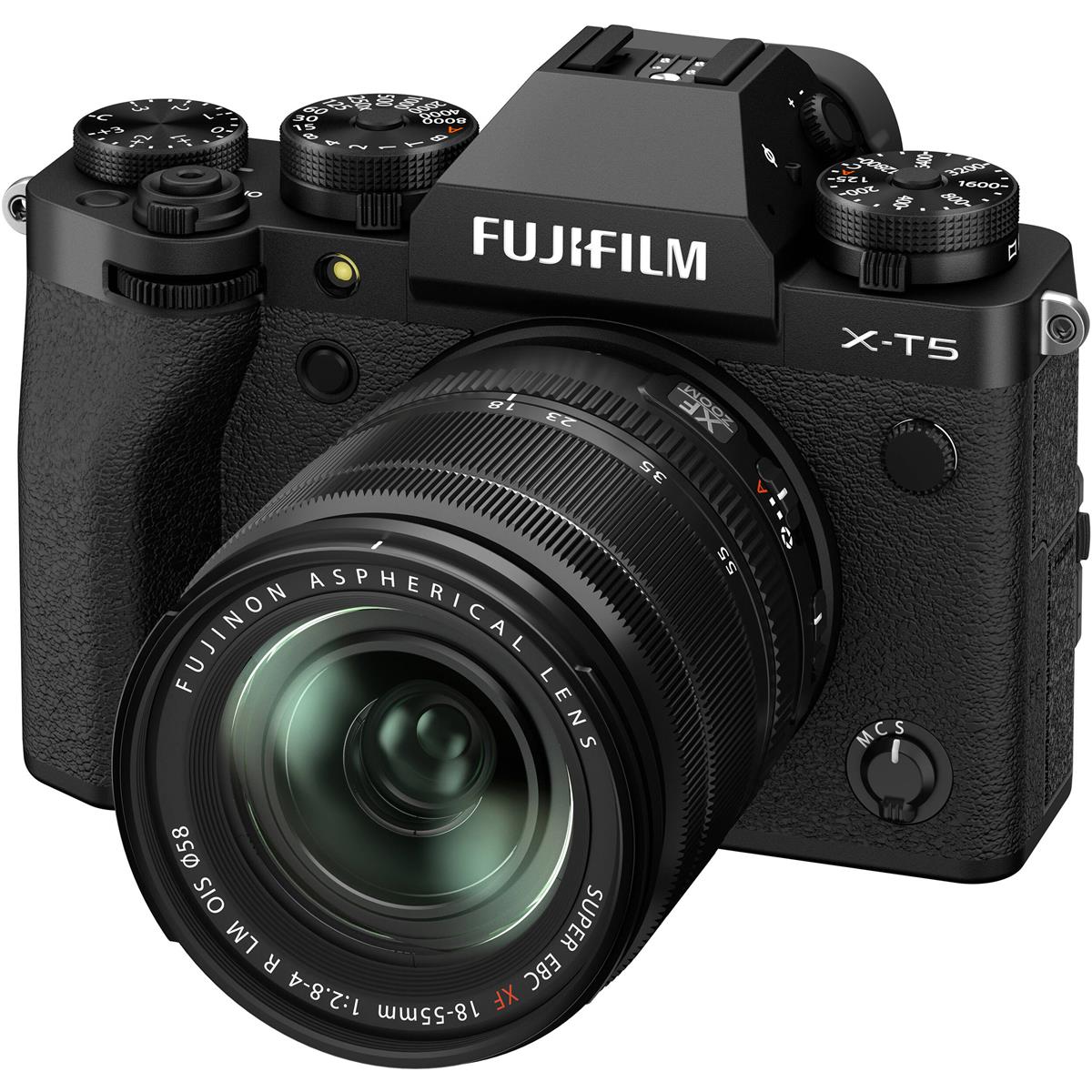 Fujifilm X X T5 Body Xf18 55mm Kit Black