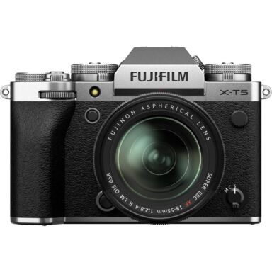 Fujifilm X X T5 Body Xf18 55mm Kit Silver