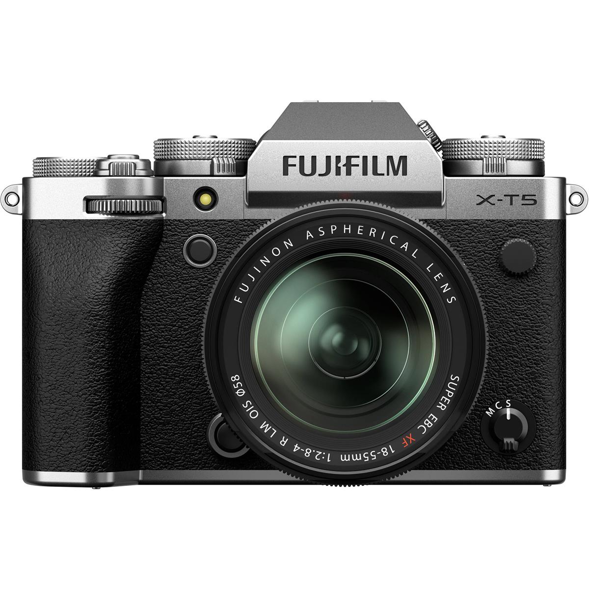 Fujifilm X X T5 Body Xf18 55mm Kit Silver