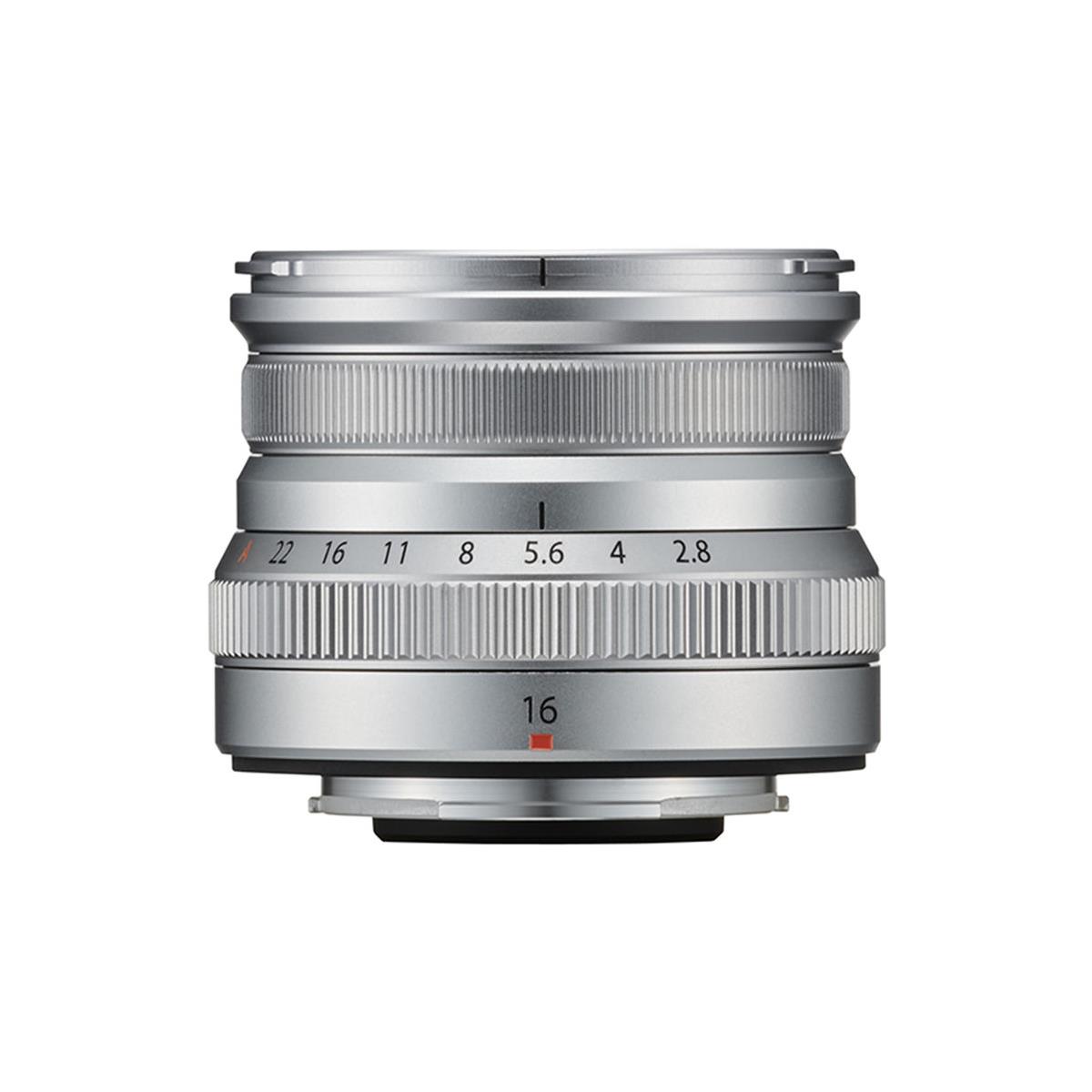 Fujifilm X Xf16mm F2 8 R Wr Lens Silver