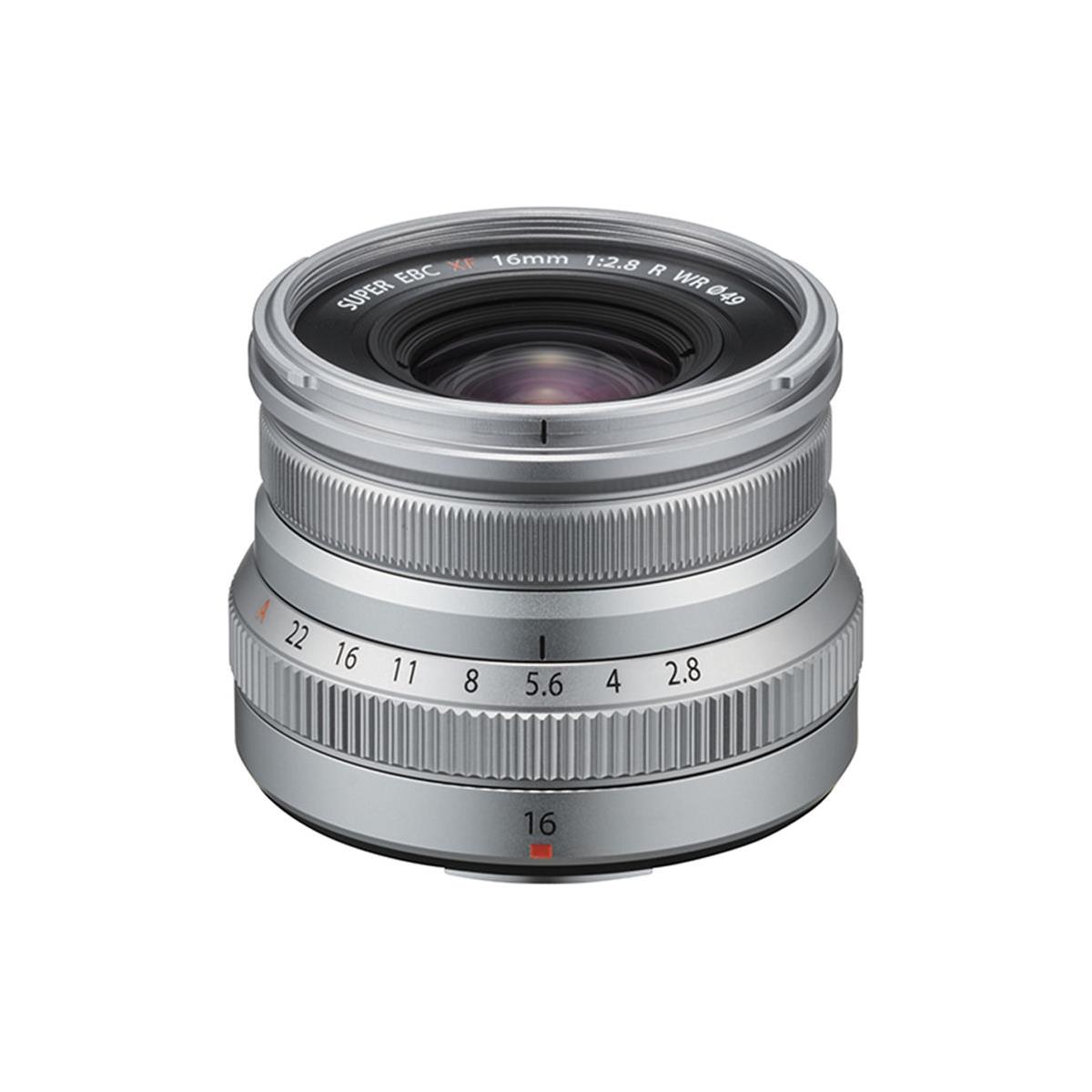 Fujifilm X Xf16mm F2 8 R Wr Lens Silver