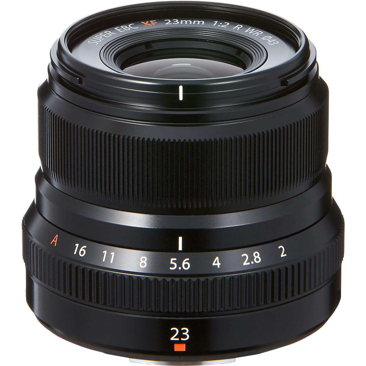 Fujifilm X Xf23mm F2 R Wr Lens Black