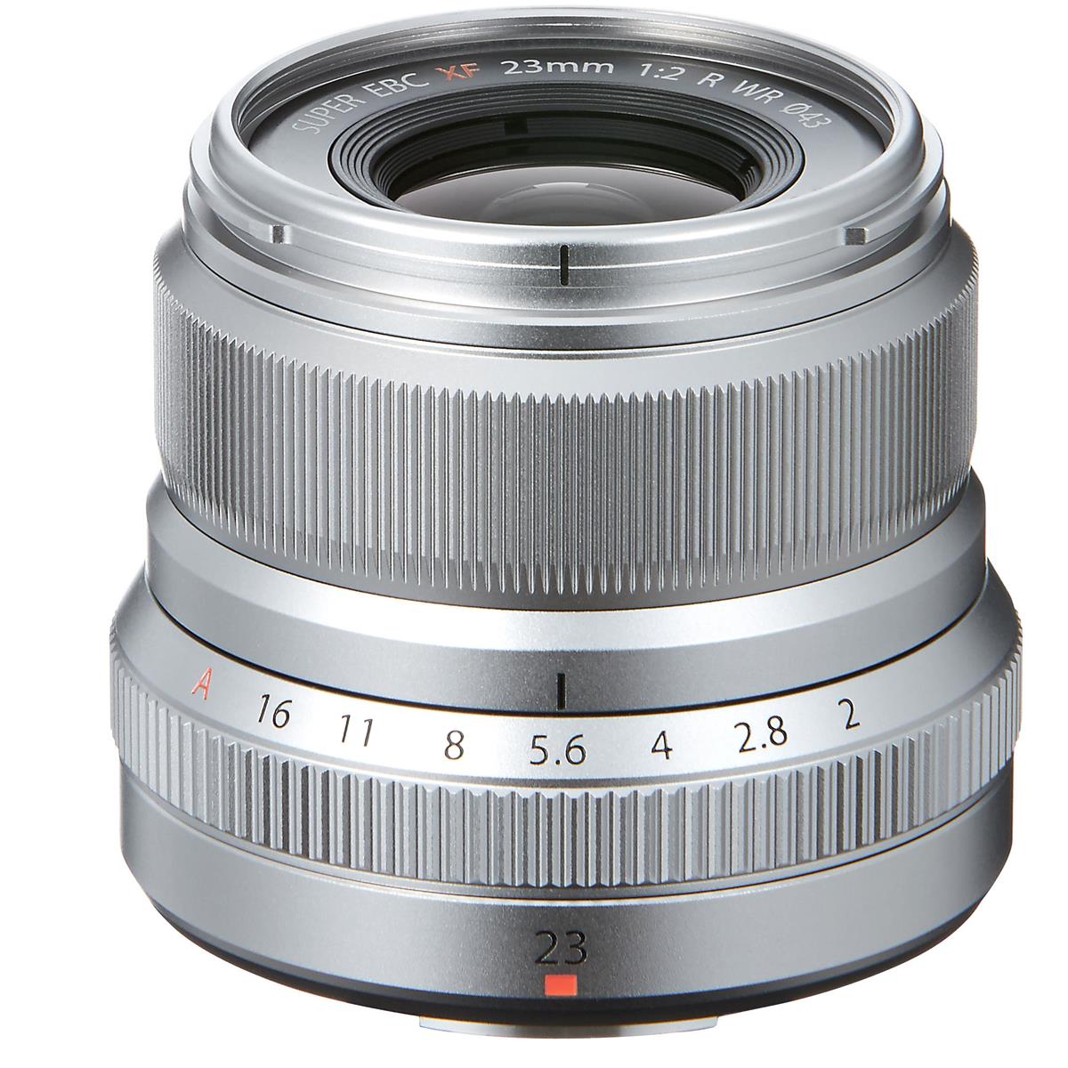 Fujifilm X Xf23mm F2 R Wr Lens Silver