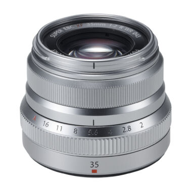 Fujifilm X Xf35mm F2 R Wr Lens Silver