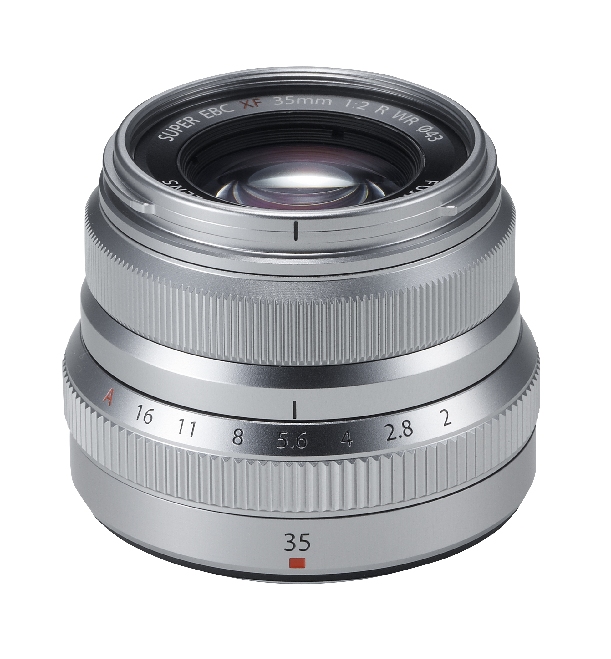 Fujifilm X Xf35mm F2 R Wr Lens Silver