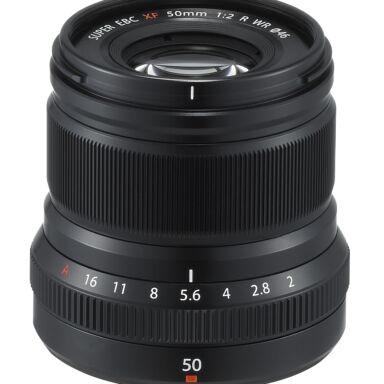 Fujifilm X Xf50mm F2 R Wr Lens Black