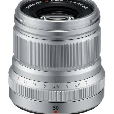 Fujifilm X Xf50mm F2 R Wr Lens Silver