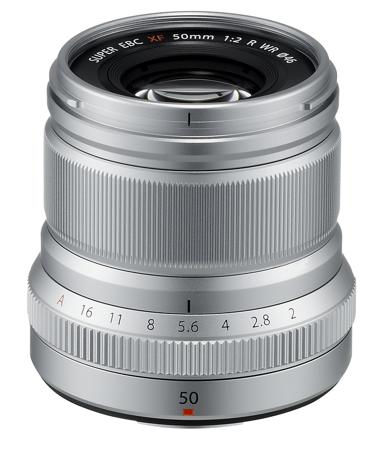 Fujifilm X Xf50mm F2 R Wr Lens Silver