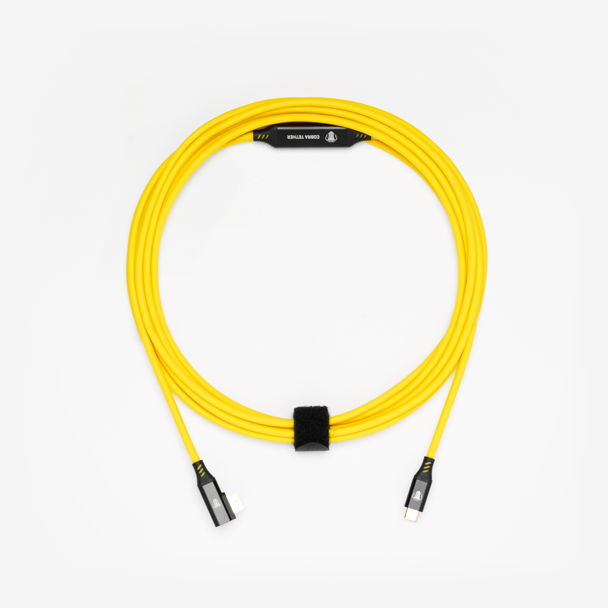 Cobra Tether Usb C To Micro B 90 Tether Cable 5m Yellow