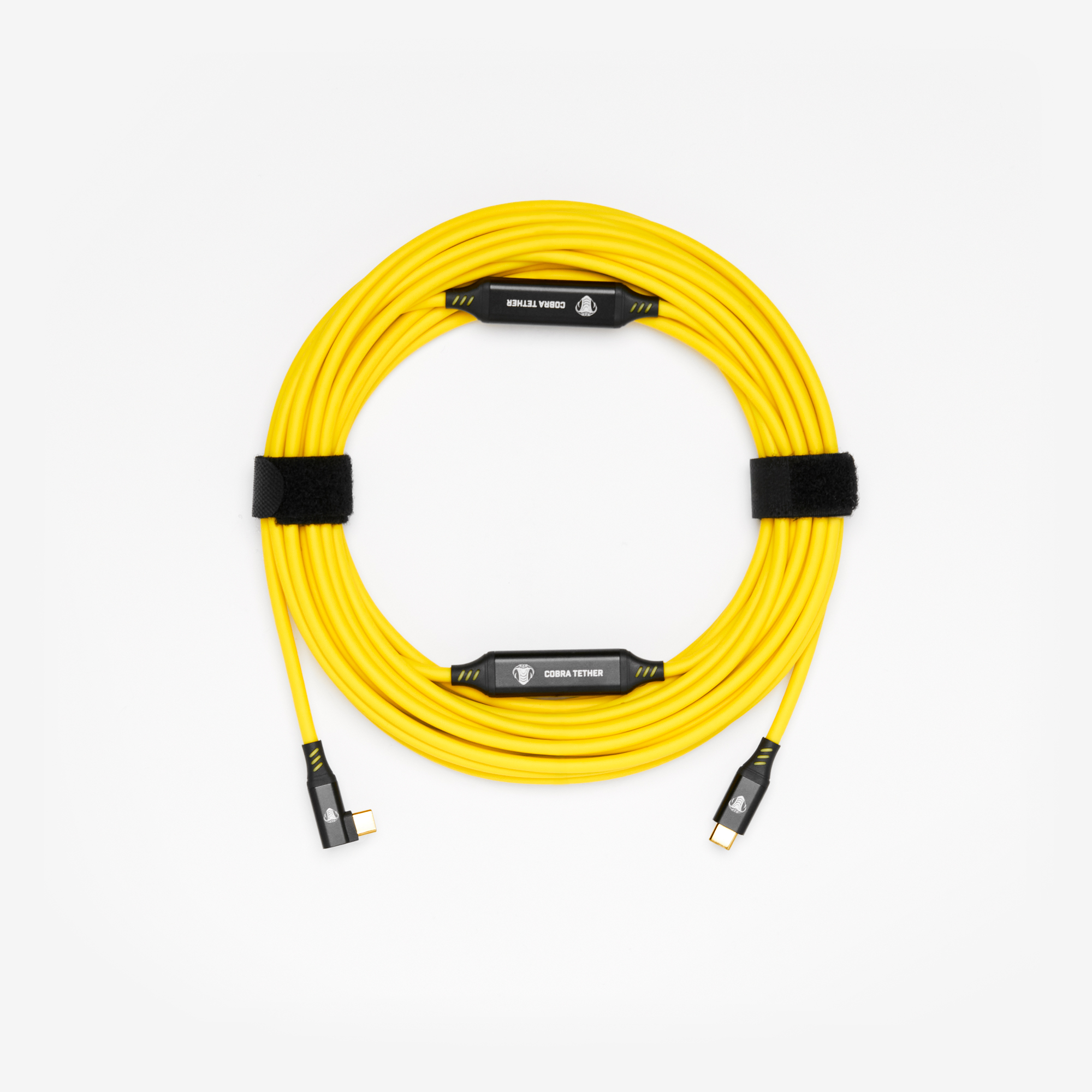 Cobra Tether Usb C To Usb C 90 Tether Cable 10m Yellow