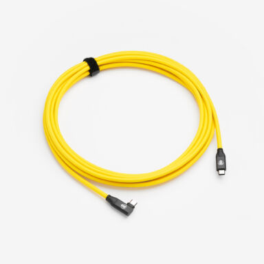 Cobra Tether Usb C To Usb C 90 Tether Cable 5m Yellow