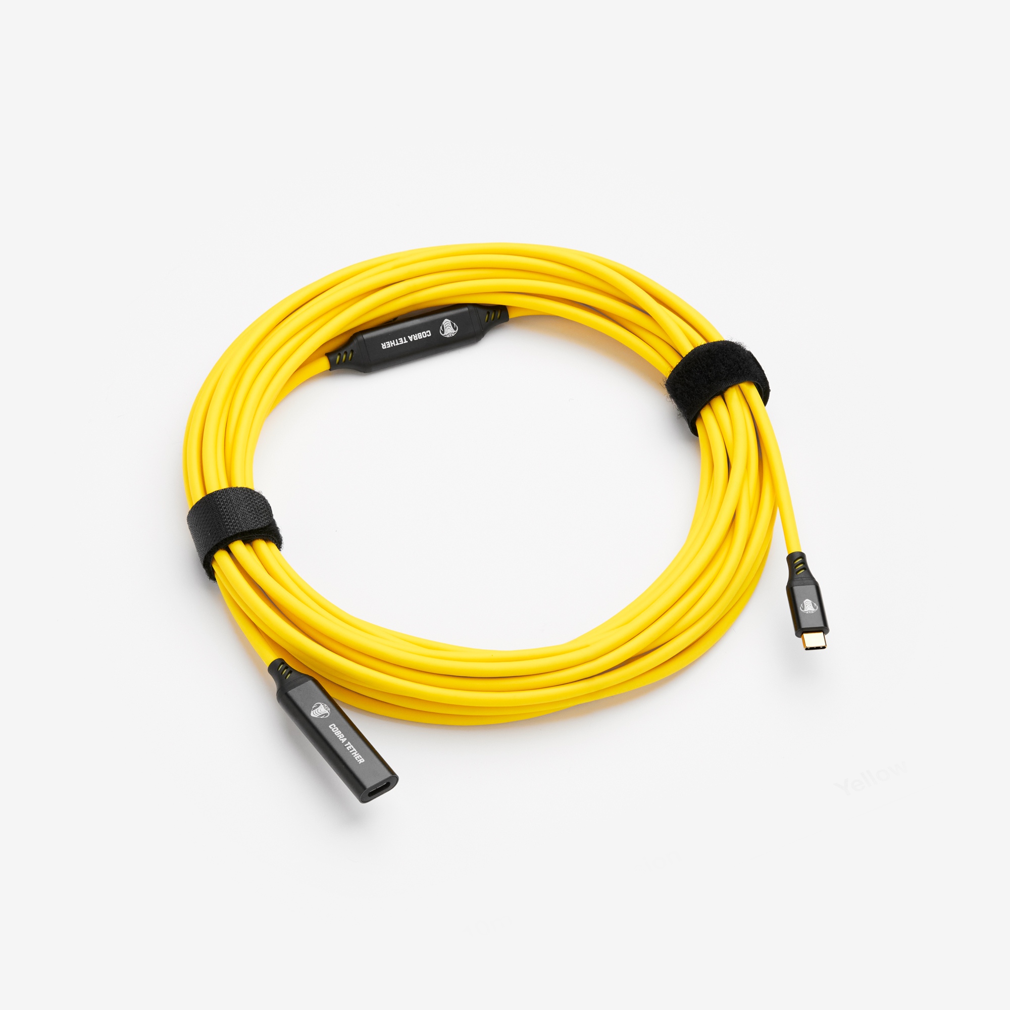 Cobra Tether Usb C To Usb C Female Extension 10m Yellow
