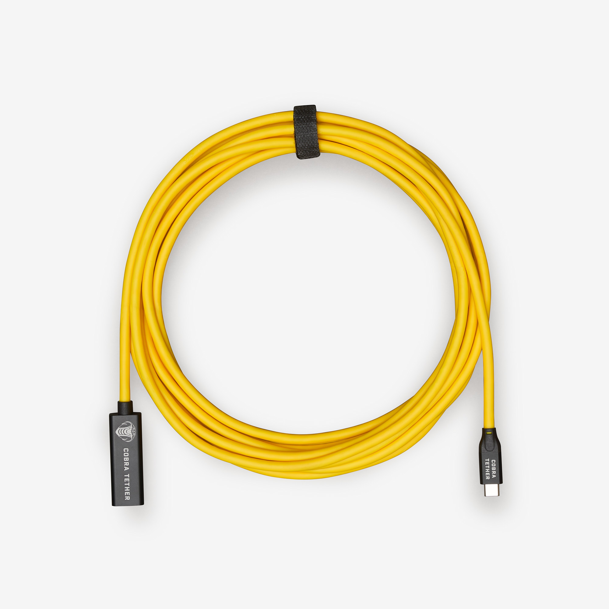 Cobra Tether Usb C To Usb C Female Extension 5m Yellow