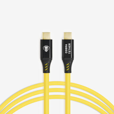 Cobra Tether Usb C To Usb C Tether Cable 10m Yellow