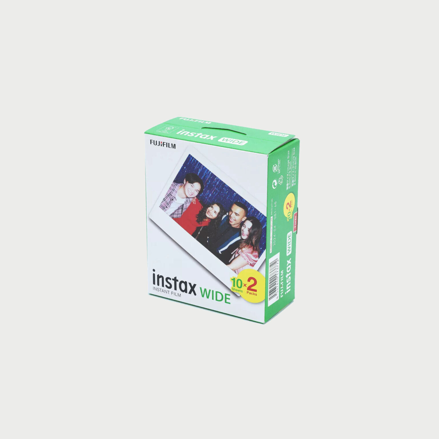 Instax Color Wide Instant Film 2x10