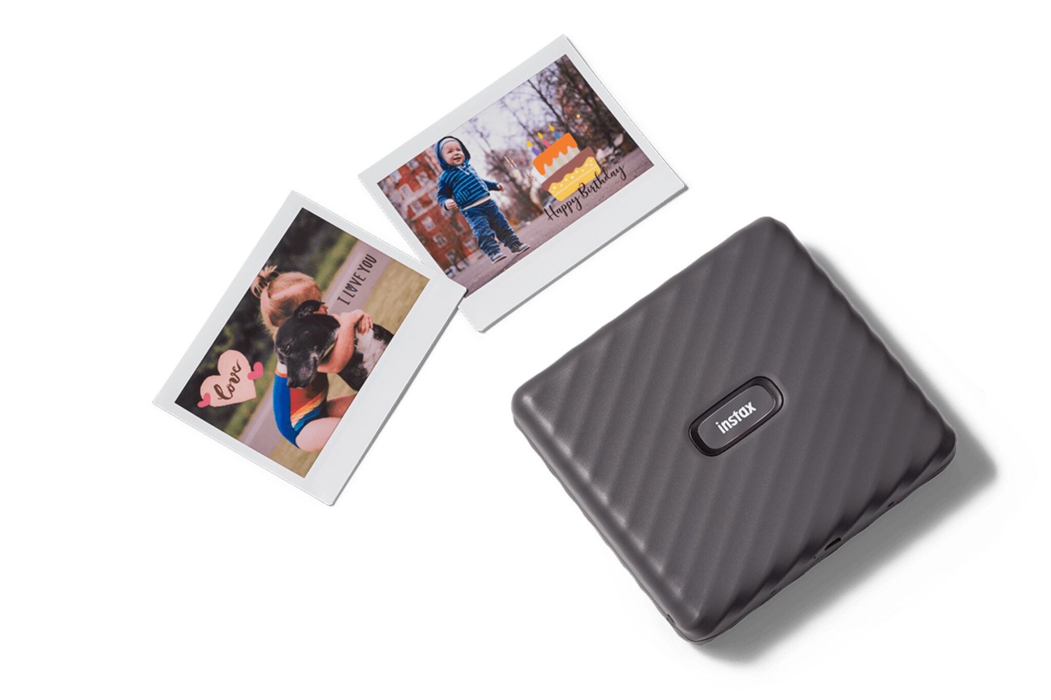 Instax Link Wide Grey Instant Printer