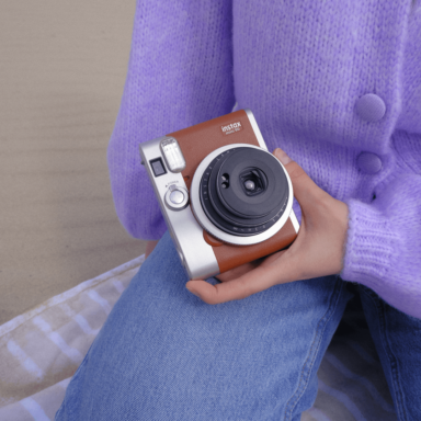 Instax Mini 90 Instant Camera Brown