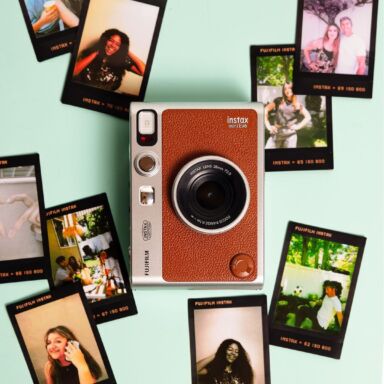 Instax Mini Evo Type C Instant Camera Brown