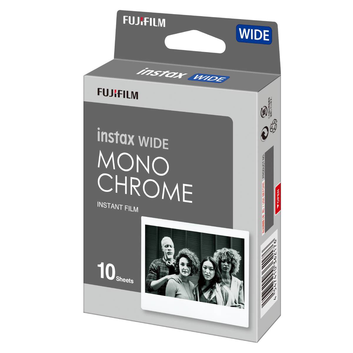 Instax Monochrome Wide Instant Film 10