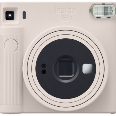Instax Square Sq1 Chalk White Instant Camera