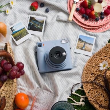 Instax Square Sq1 Glacier Blue Instant Camera