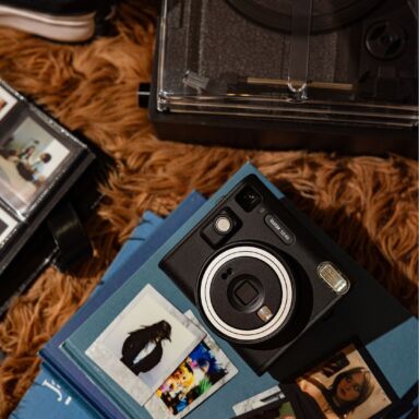 Instax Square Sq40 Black Instant Camera