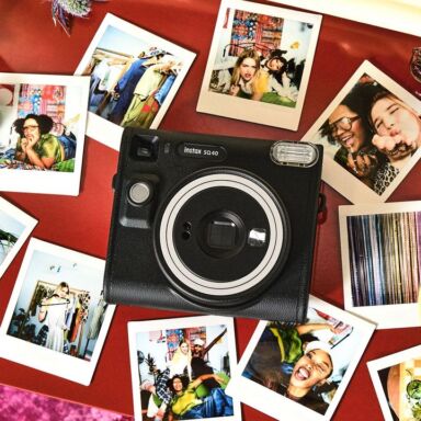 Instax Square Sq40 Black Instant Camera
