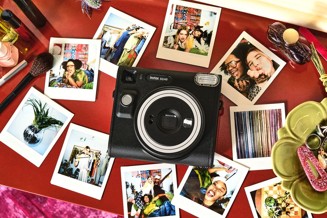Instax Square Sq40 Black Instant Camera