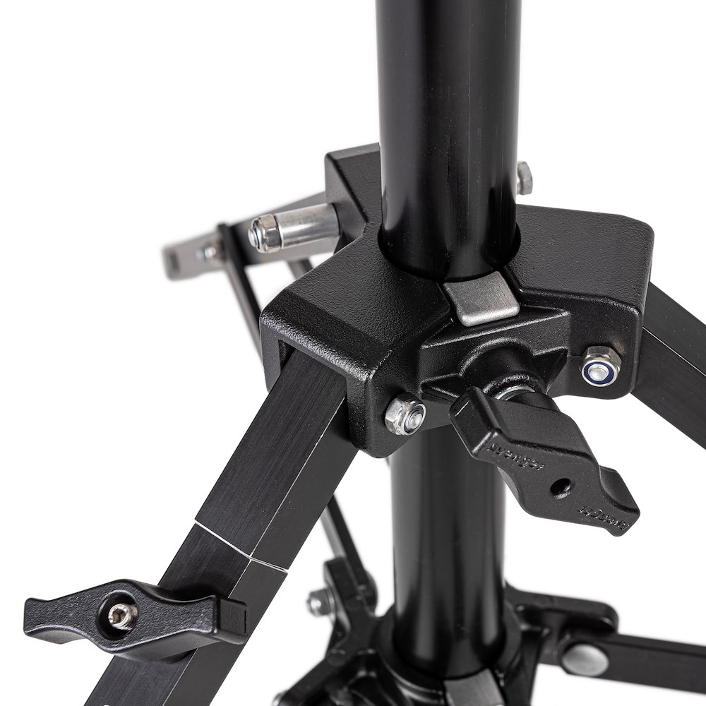 Avenger Baby Stand 25 Black 250cm Alu Double Riser