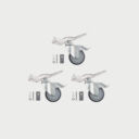 Avenger Set Of 3 Braked Wheels Avenger Set Of 3 Braked Wheels