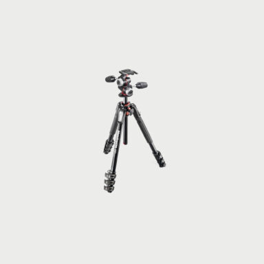 Manfrotto 190 4 Section Tripod With Head Aluminium