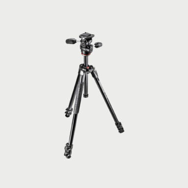 Manfrotto 290 Xtra 3 Section Tripod With Head Aluminium