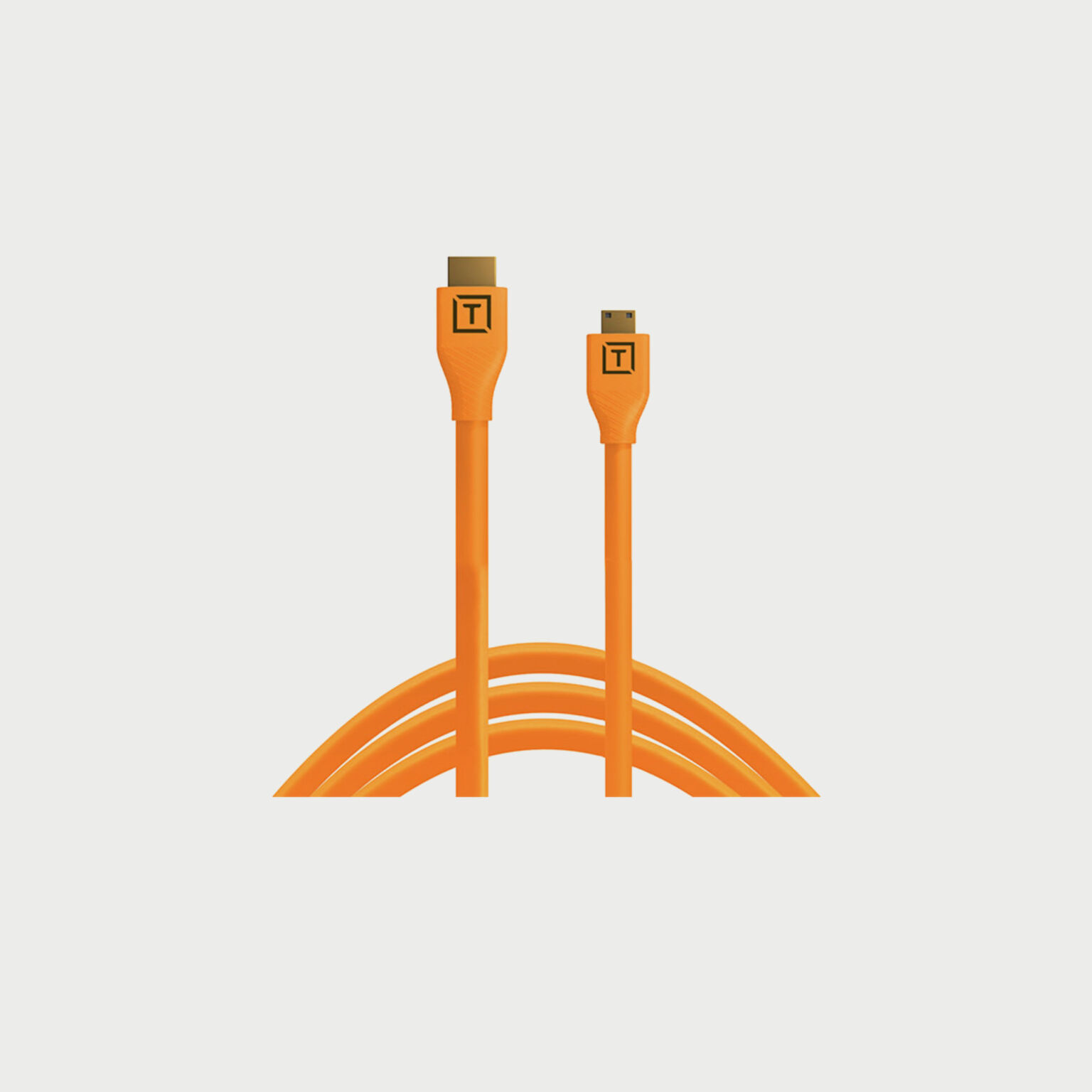 Tether Tools Tetherpro Hdmi Mini To Hdmi 2 0 4 6m Orange