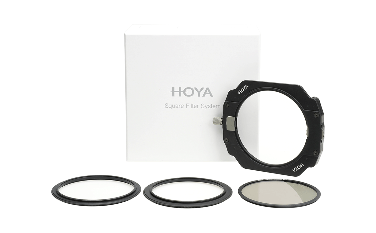 Hoya Sq100 Holder Kit With Polarizer Geared Adapters