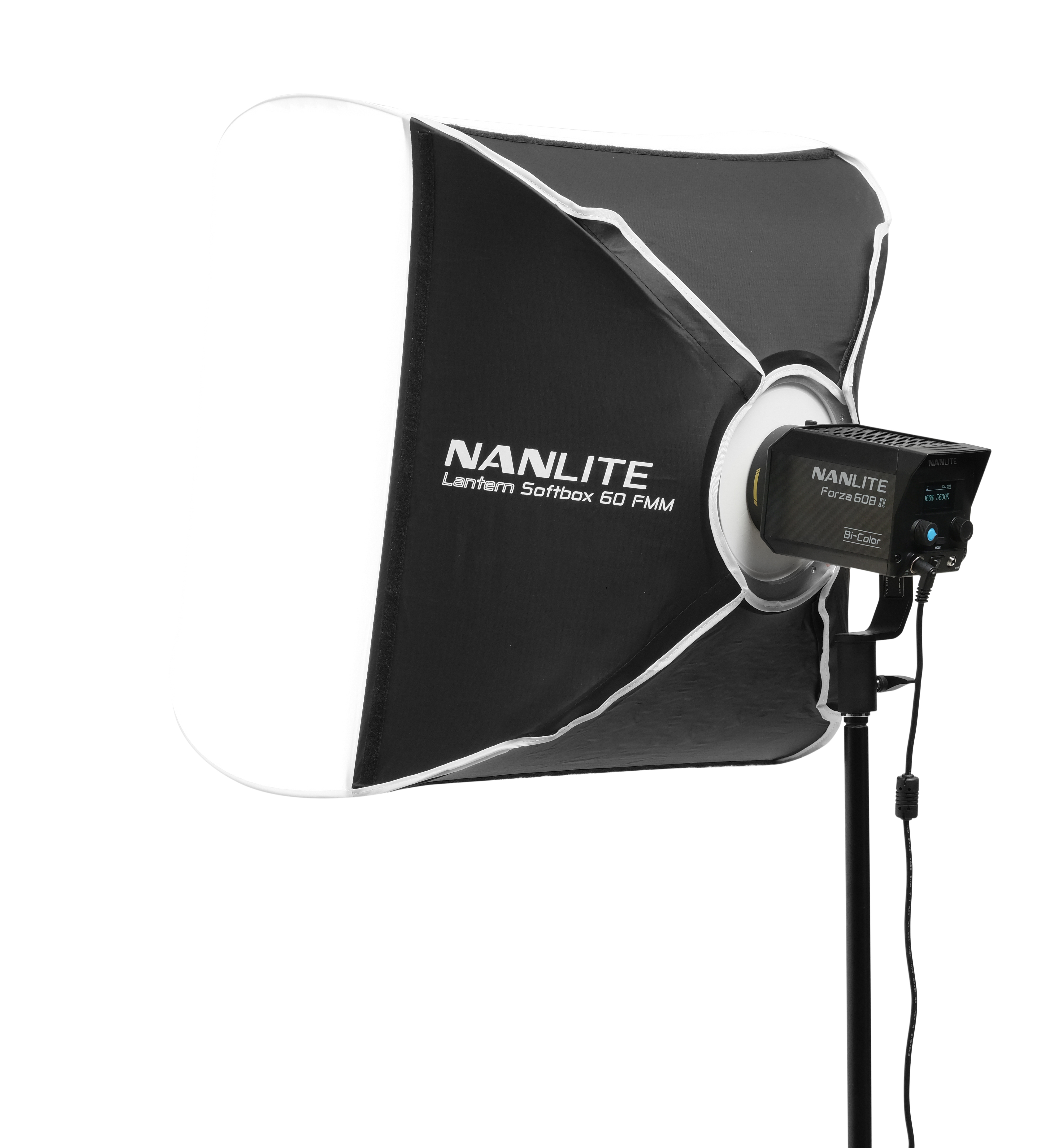 Nanlite Forza 60b Ii Bi Color Led Light Fm Mount