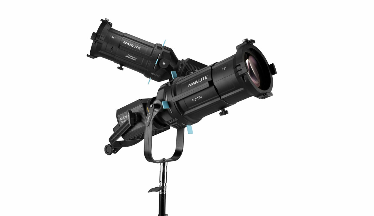Nanlite Forza 60b Ii Bi Color Led Light Fm Mount With Projector 19 36