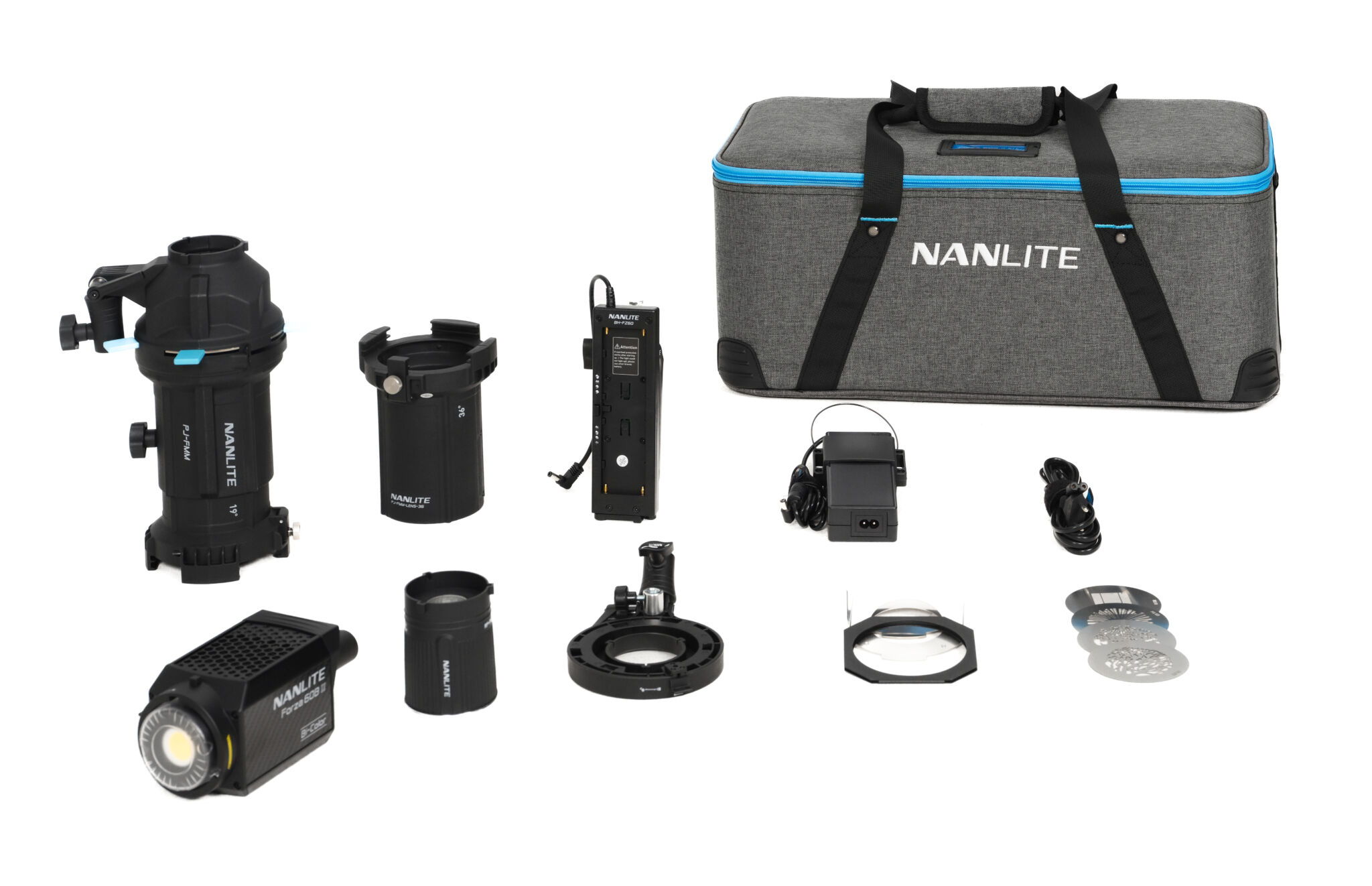 Nanlite Forza 60b Ii Bi Color Led Light Fm Mount With Projector 19 36