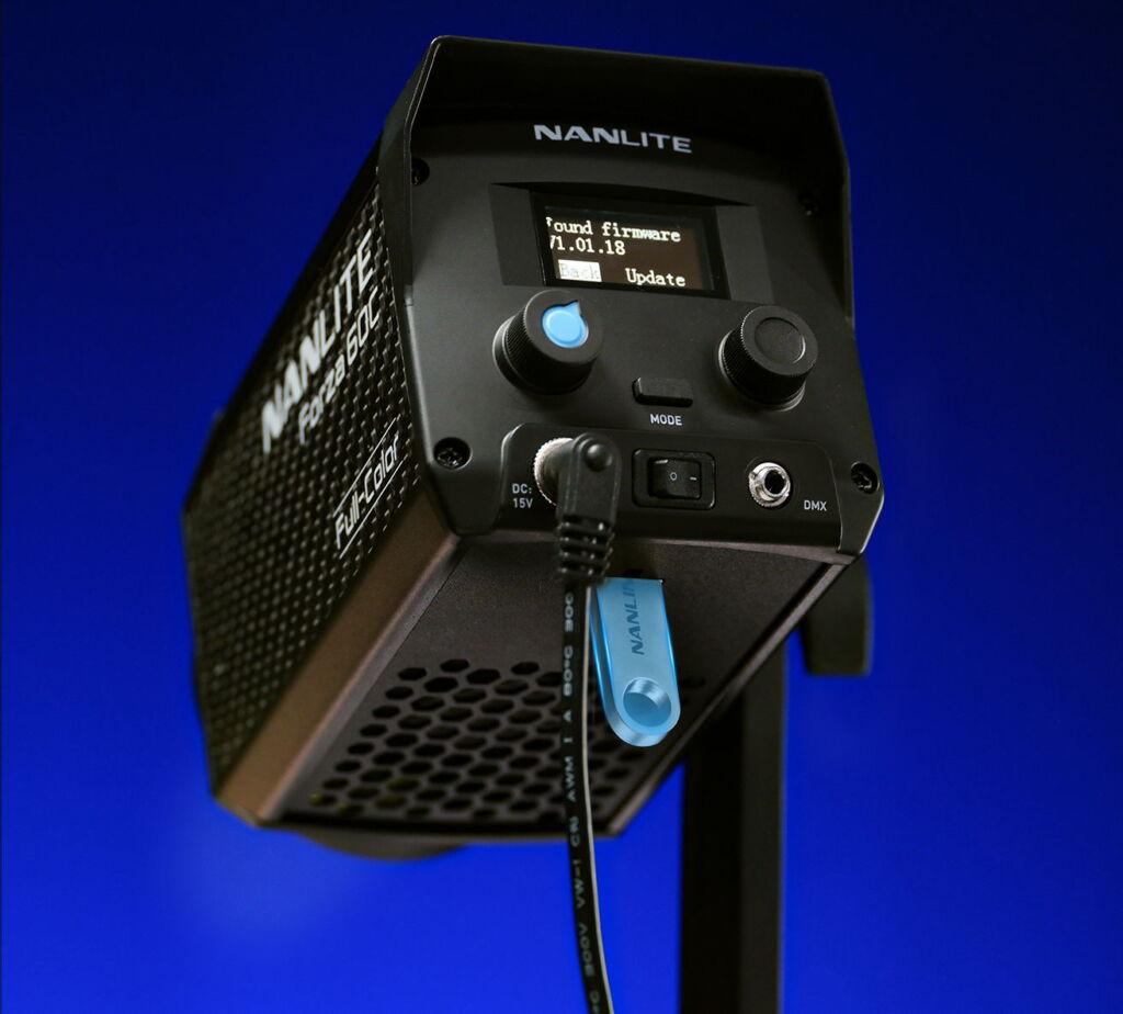 Nanlite Forza 60c Rgblac Led Light Fm Mount Nanlite Forza 60c Rgblac Led Light Fm Mount