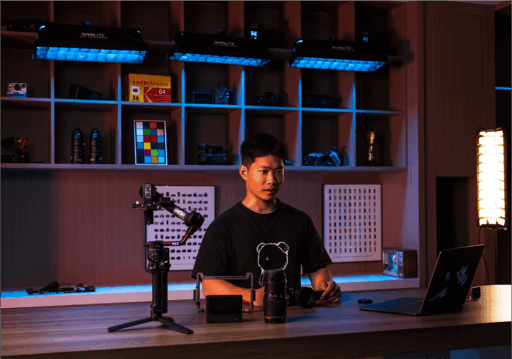 Nanlite Pavoslim 60cl Rgb Led Panel Light