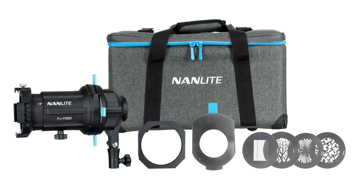 Nanlite Projection Attachment Fm Mount With 19 Lens Pj Fmm 19