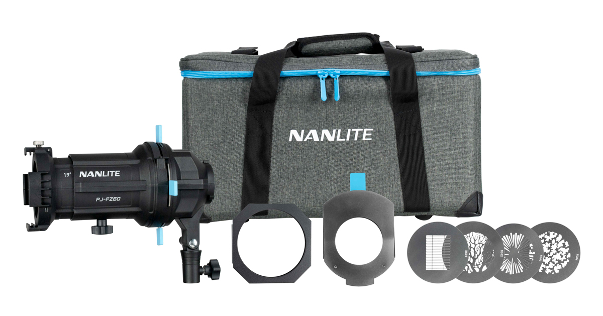Nanlite Projection Attachment Fm Mount With 19 Lens Pj Fmm 19