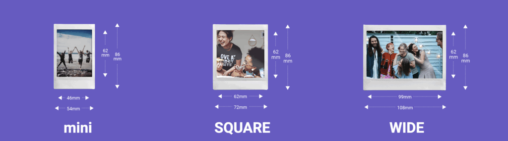 The Different Instax Film Formats Mini Square And Wide The Different Instax Film Formats Mini Square And Wide