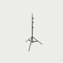 Avenger Baby Stand 30 Black 300cm Alu Triple Riser