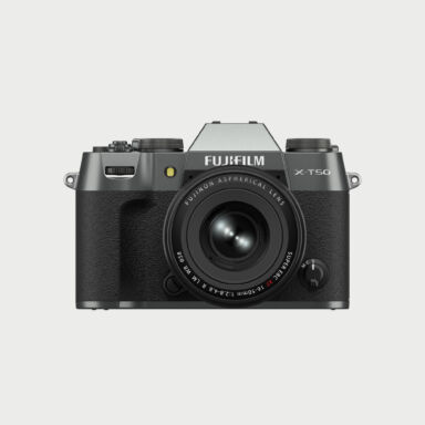 Fujifilm X T50 Body Xf 16 50mm Kit Charcoal Silver