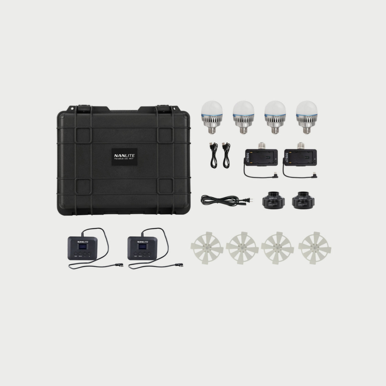 Nanlite Pavobulb 10c Rgbww 4kit