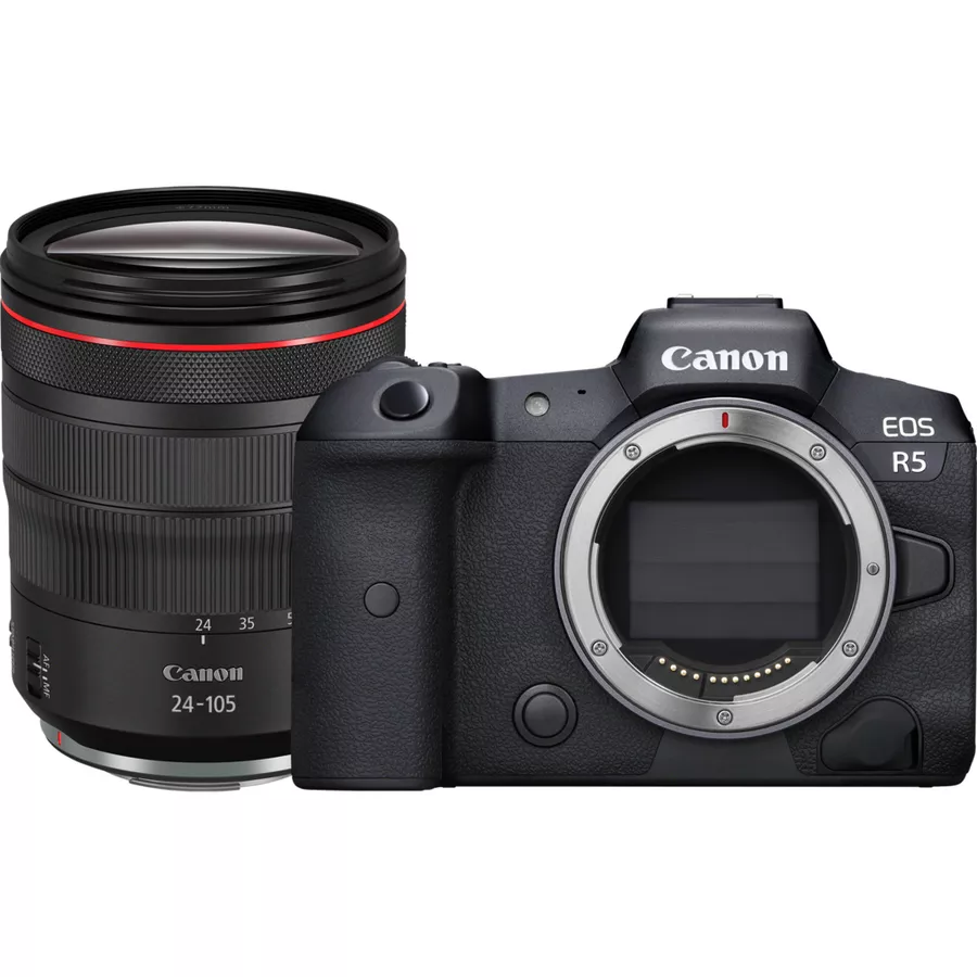 Canon Eos R5 Body Rf 24 105mm F 4 L Is Usm Kit