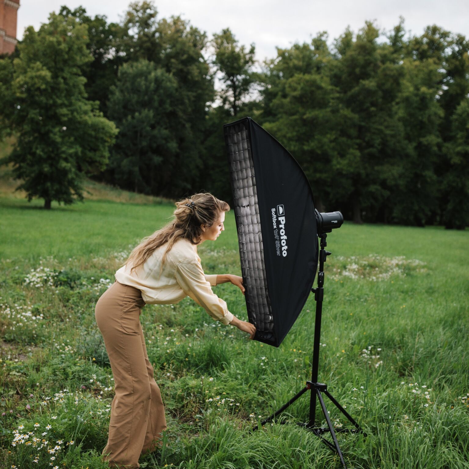 Profoto Softbox 1×4 Silver 30x120cm