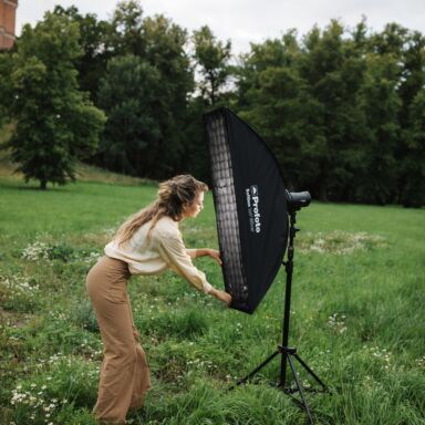 Profoto Softbox 1×4 Silver 30x120cm
