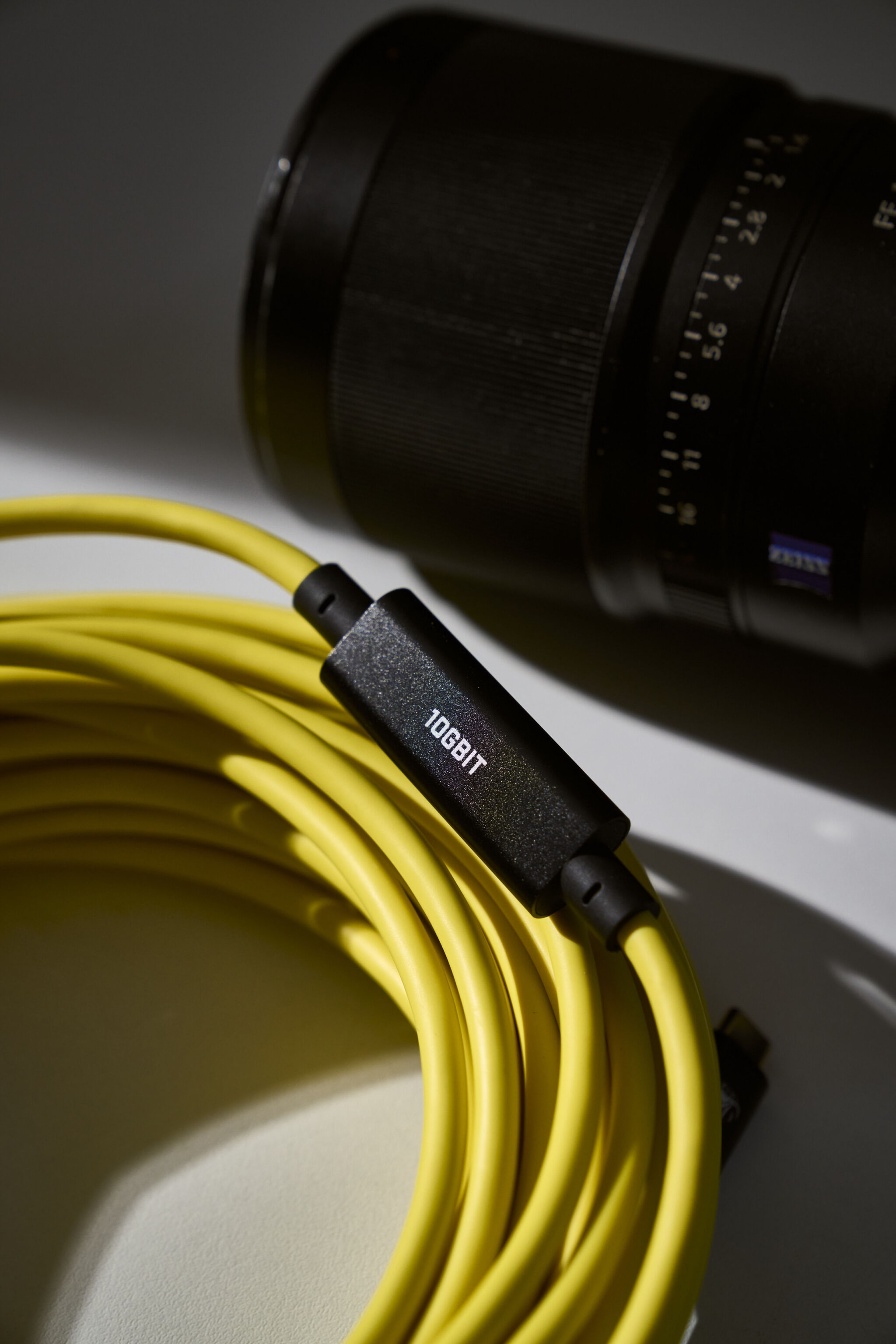 Usb C To Usb C Tether Cable 10m 10g Yellow