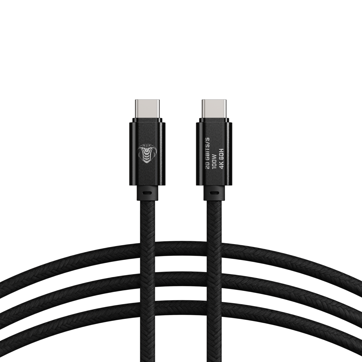 Cobra Tether Usb C To Usb C Tether Cable 1 2m 20g Black